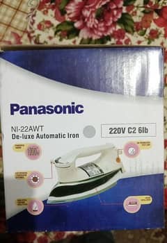 Panasonic Iron imported  selling due to immigration 03199811791