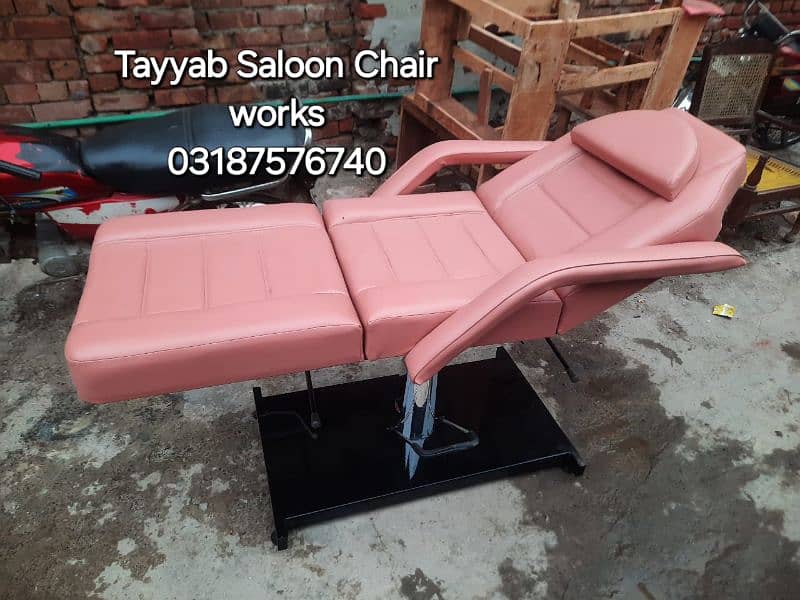 Facial Bed/ParlourChair/Hair Wash Unit/Pedicure/Salon Chair/Trolley 2