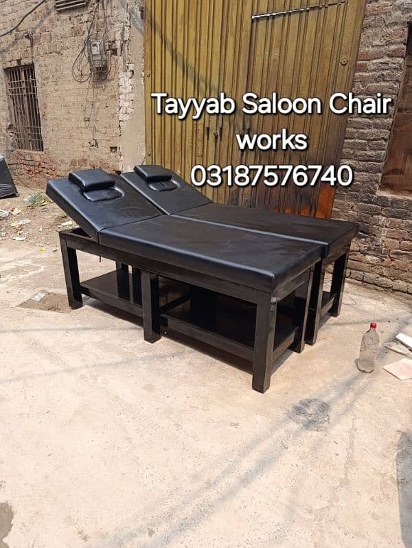 Facial Bed/ParlourChair/Hair Wash Unit/Pedicure/Salon Chair/Trolley 4