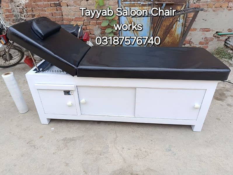 Facial Bed/ParlourChair/Hair Wash Unit/Pedicure/Salon Chair/Trolley 13