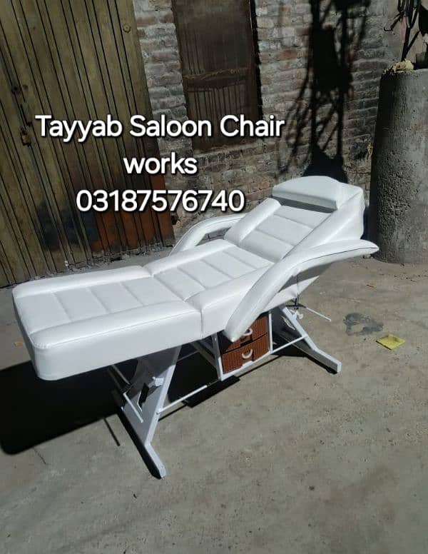 Facial Bed/ParlourChair/Hair Wash Unit/Pedicure/Salon Chair/Trolley 14