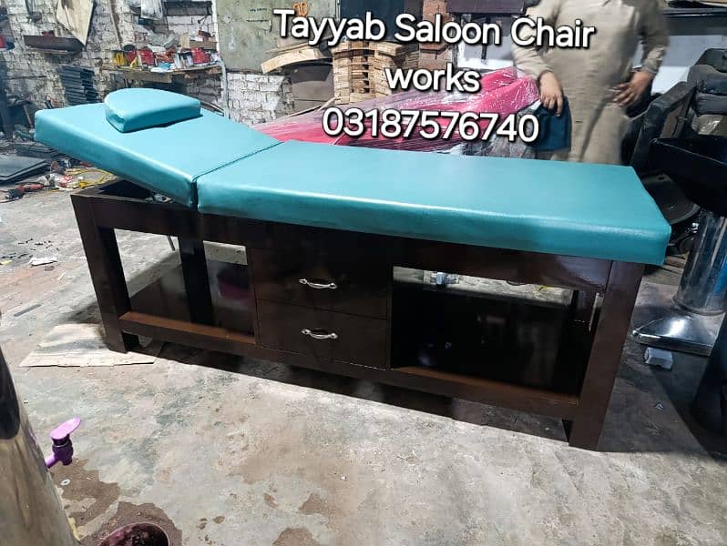 Facial Bed/ParlourChair/Hair Wash Unit/Pedicure/Salon Chair/Trolley 17