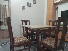 Dining Table with four Chairs ( pure Kiker)