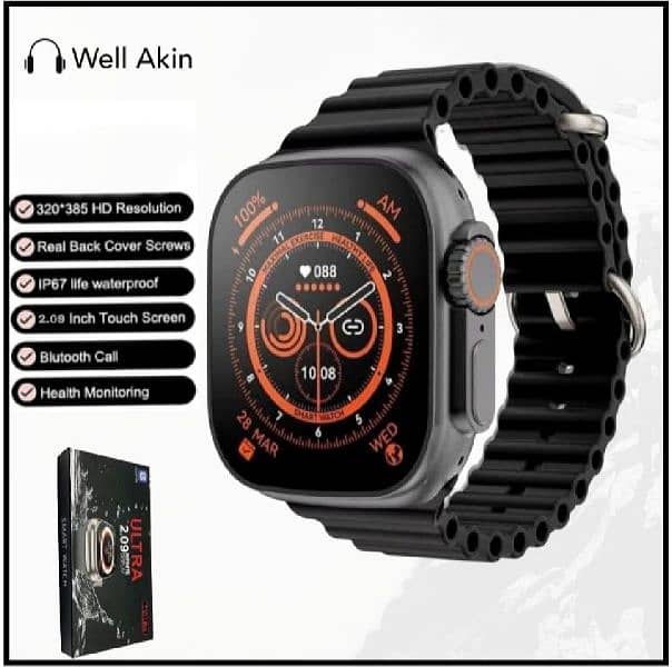 T900 SMARTWATCH WITH BEST QUALITY STRAP'S 1