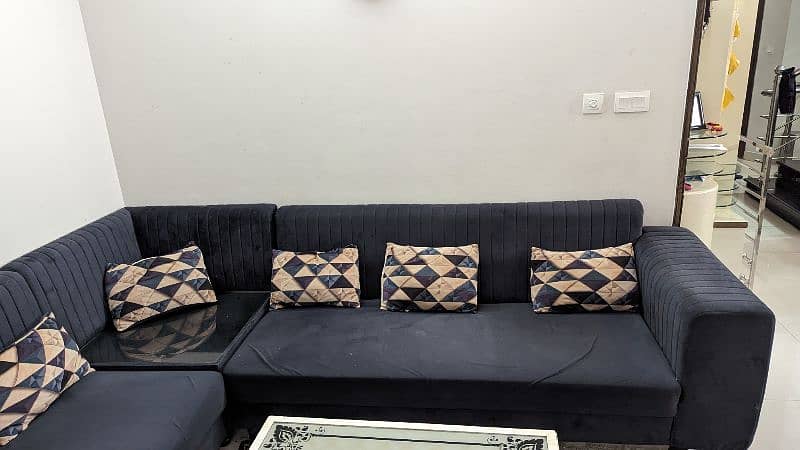 L shaped Sofa Set - 8 Seater 1