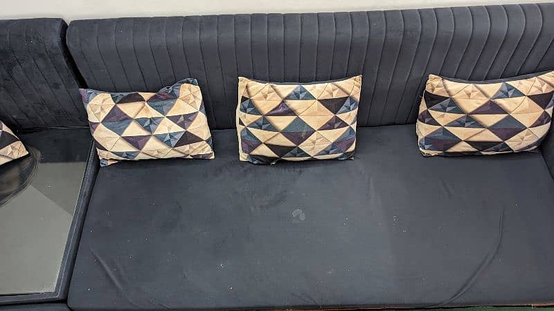 L shaped Sofa Set 4