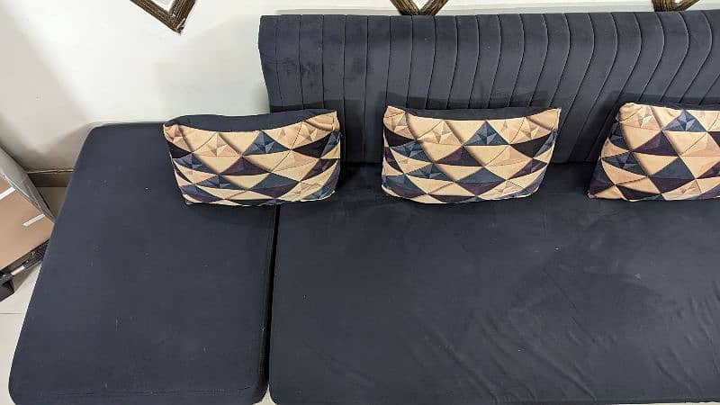 L shaped Sofa Set 7