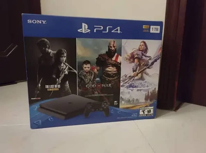 PS4 Slim 1-TB just like new 0