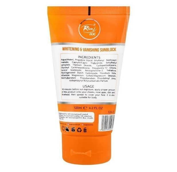 UK rivaj sunblock 0