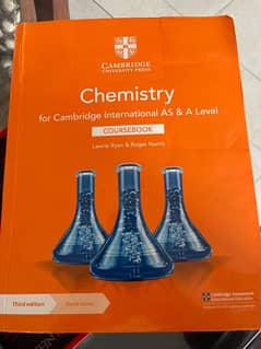 A Level Chemistry Book (orange)