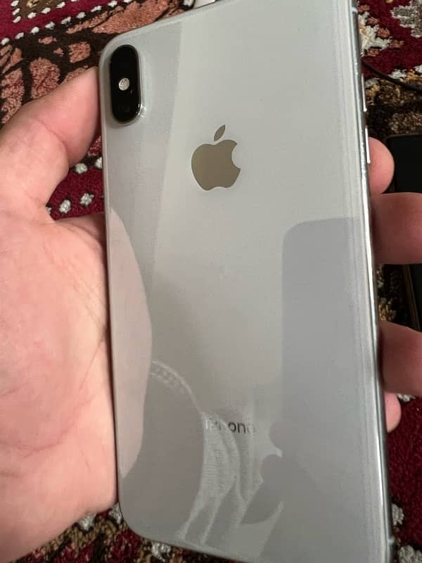 Iphone XSMax 256gb non pta silver 0