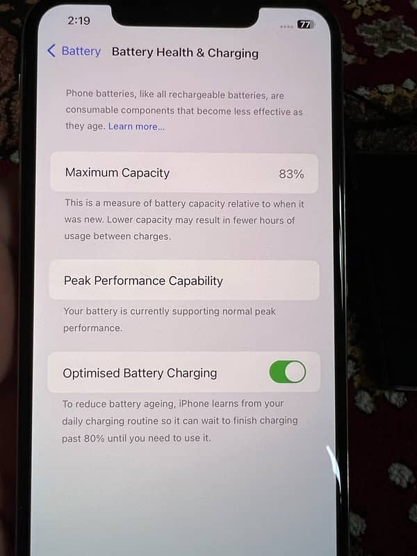 Iphone XSMax 256gb non pta silver 1