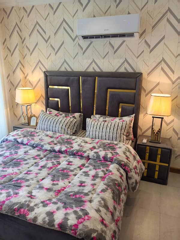 One bed apartment available for rent in bahria town lahore 0