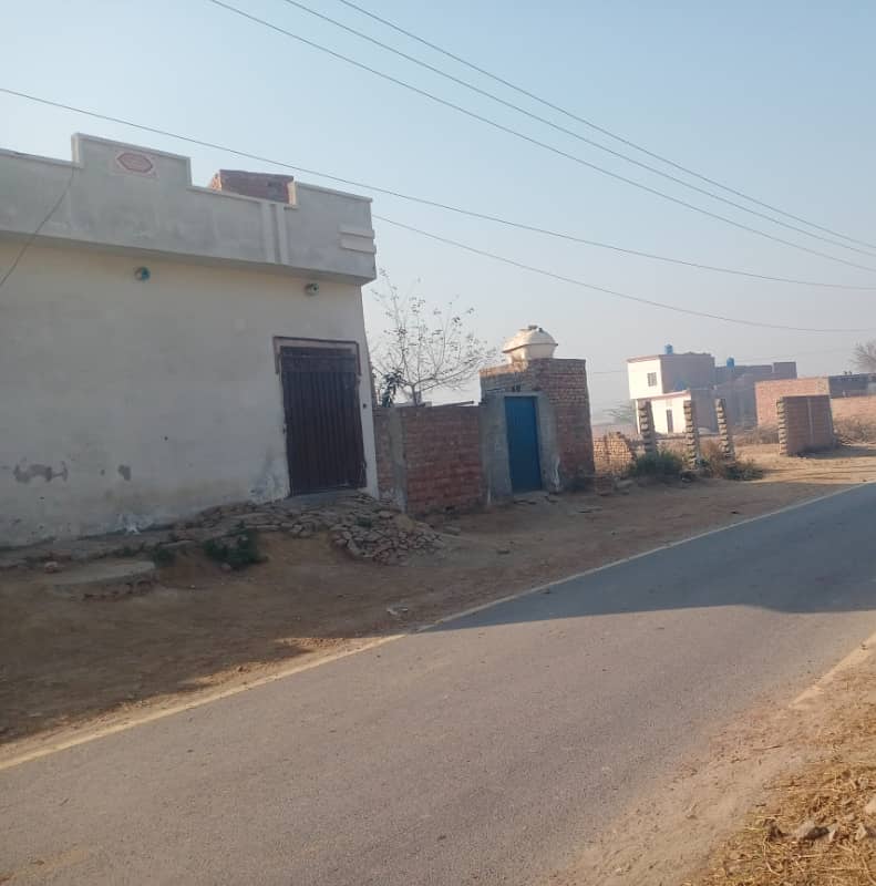 5 Marla corner commercial Plot for sale kahna nau near ferozpur road and new defence road Lahore 1