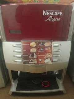 Italian coffees and tea machine.