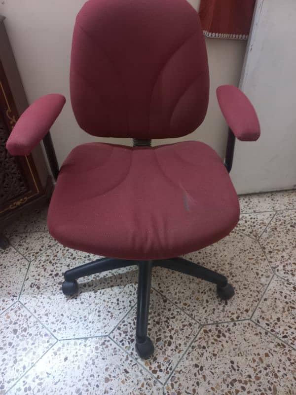 like new, office or study chair available for sale wheels are working 0