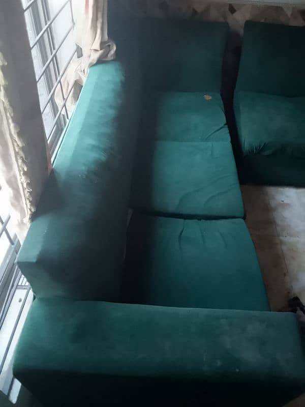 L shaped 6 seater corner sofa 2