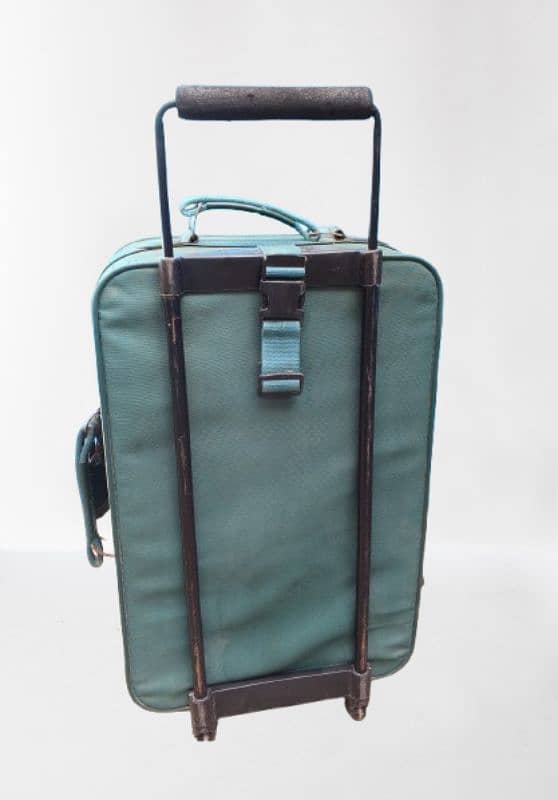 Reliable suitcase for travelling by rail. . . 2