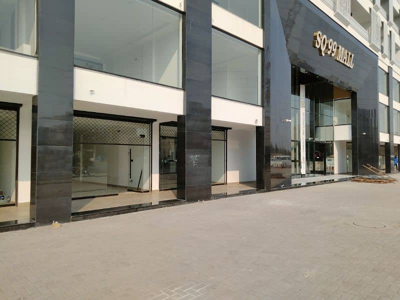 877 Sq Ft Ground Floor Brand  Shop For Rent SQ 99 Mall Bahria Lahore 10