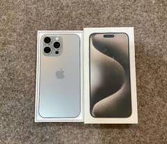 iPhone 15 pro max HK pta approved 256 GB