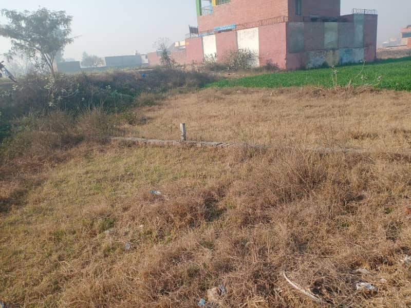 4.5 Marla commercial Plot front 40ft kahna nau near ferozpur road and new defence road Lahore 3