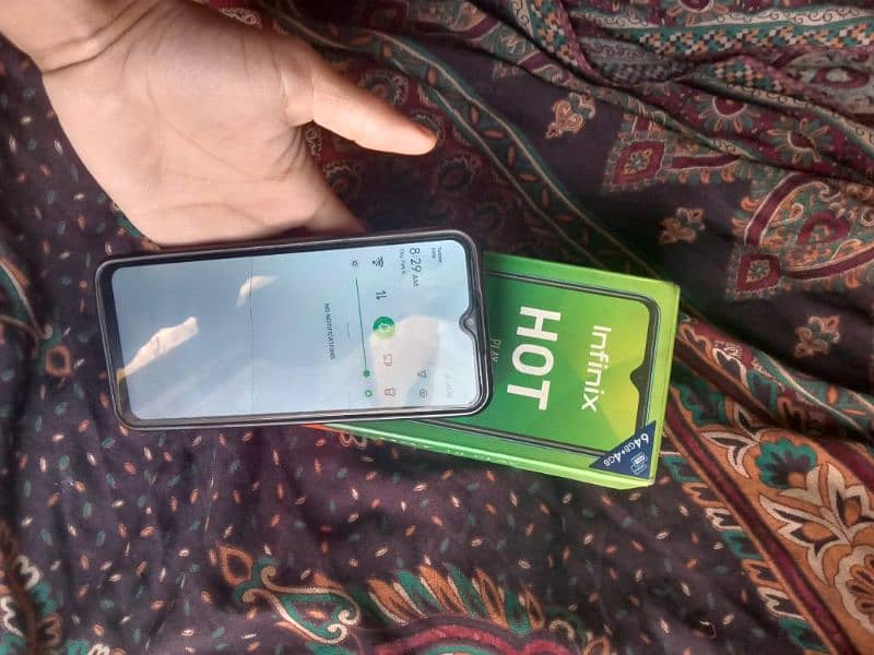 Infinix hot 10 play  4.64. urgent sale 9