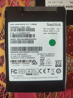 SSD Hard Drive 128 GB - SanDisk