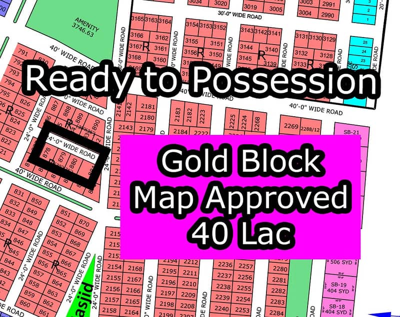 R - (Gold Block) North Town Residency Phase - 1 Surjani 0