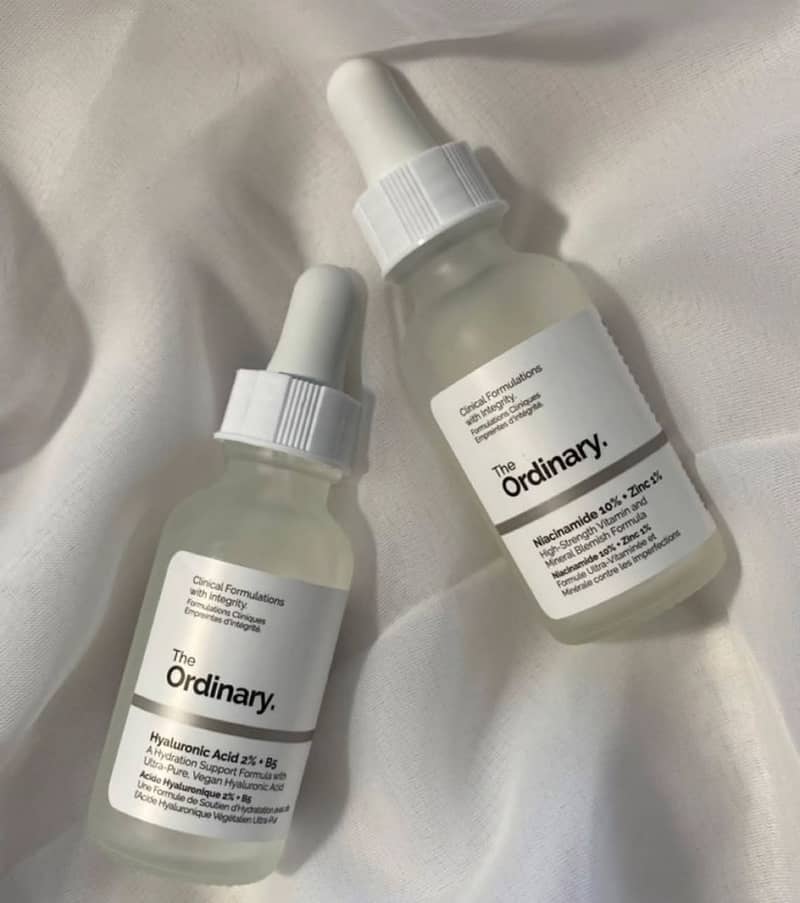 Ordinary serums (niacinamide and hyaluronic) 0