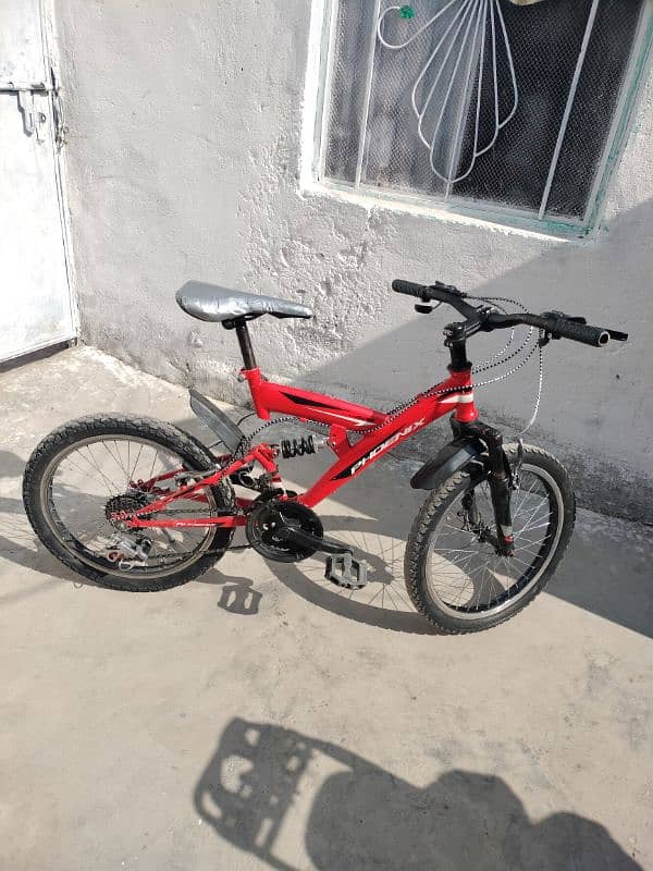 Phoenix 24-Inch Full Suspension Mountain Bike 0