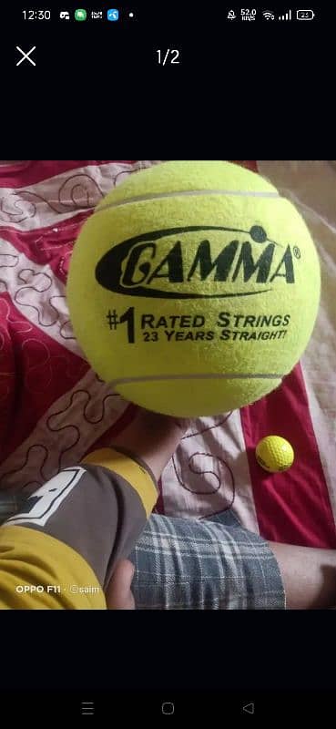 basketball gamma large size tennis ball 0