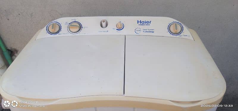 Haier 2 in 1 Washing Machine 7