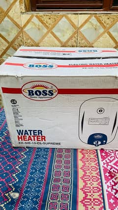 Boss water heater/Geyser 10/10 condition for sale urgent