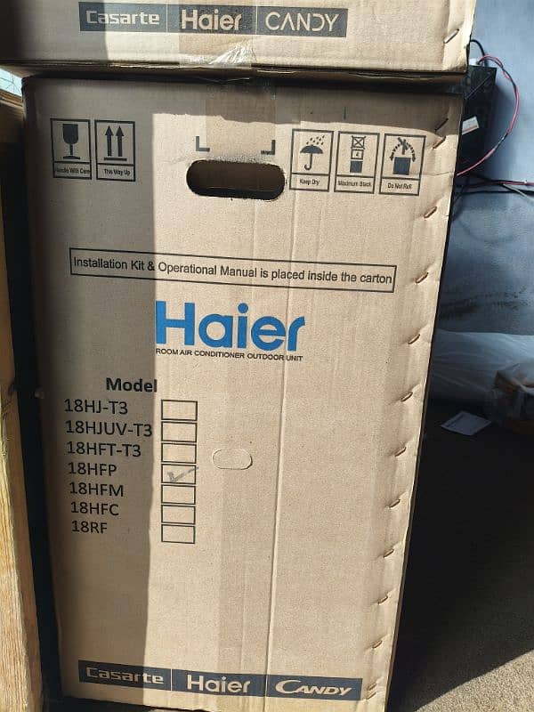 Haier Ac 1.5 Ton 18 HFP  Brand New 3