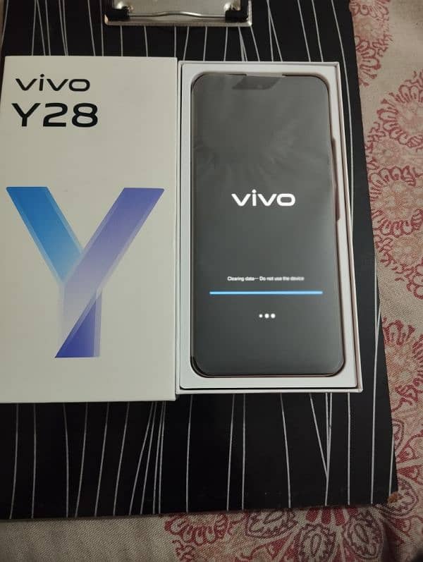 vivo Y28 8 GB 128 box pack non active phone ha PTA approved box pack h 2