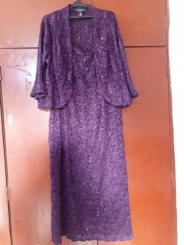 imported New purple dress from R&M Richards 0