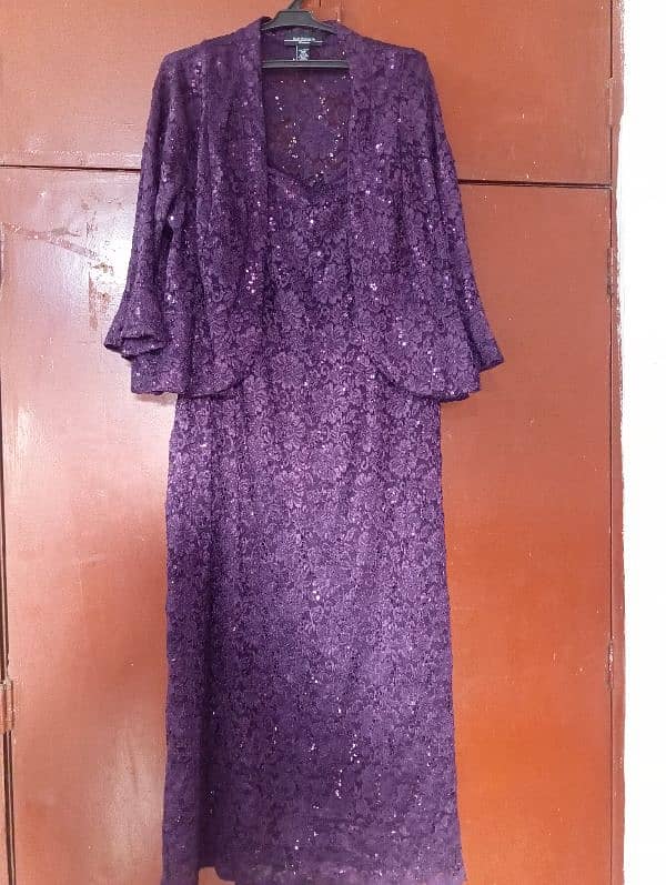 imported New purple dress from R&M Richards 1