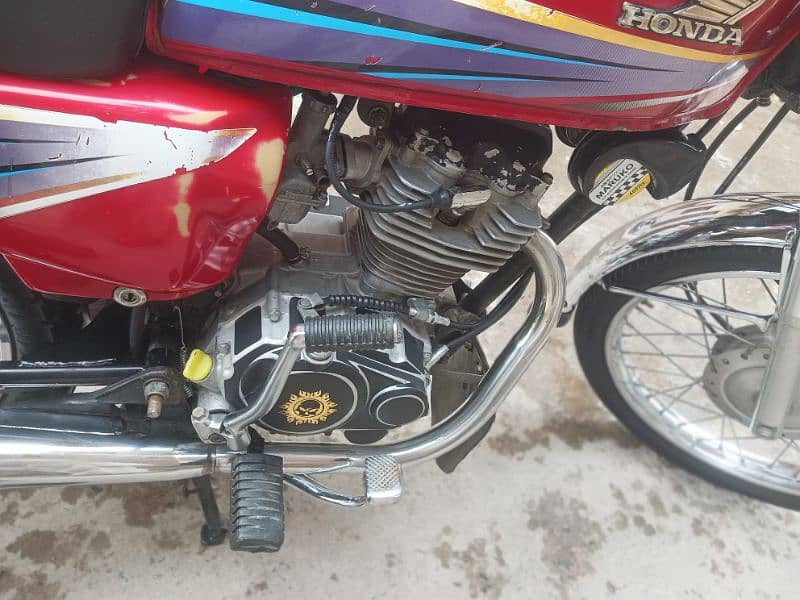 Honda 125 good condition 100% okay then make condition mein hai 4