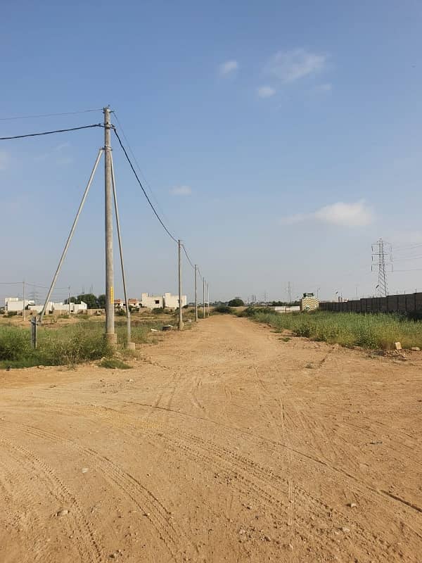 Andleeb Society 120 Sq. Yd 40ft Residential Plot Available For Sale 7