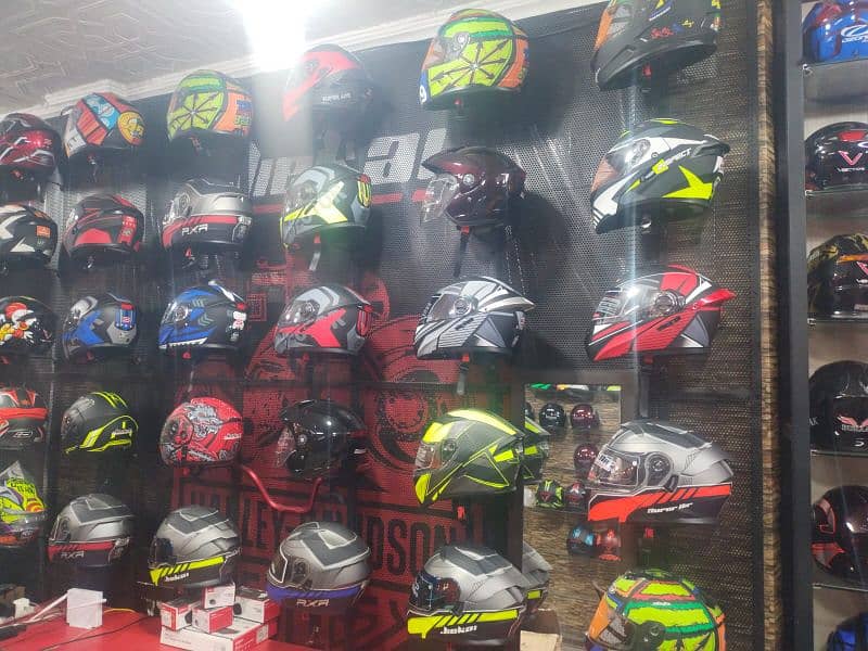 All kinds of Imported bike helmets available 1