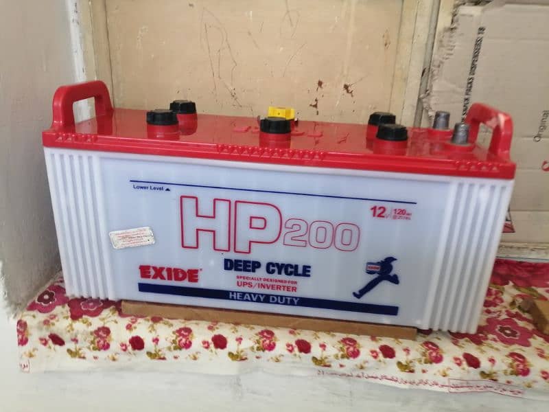 Exide HP - 200 Battery for Sale 1