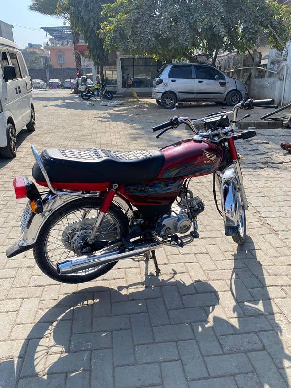 Honda cd 70 2024 just like new 5