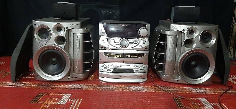 kenwod hifi stereo sound system new condition rome sheking sound 2