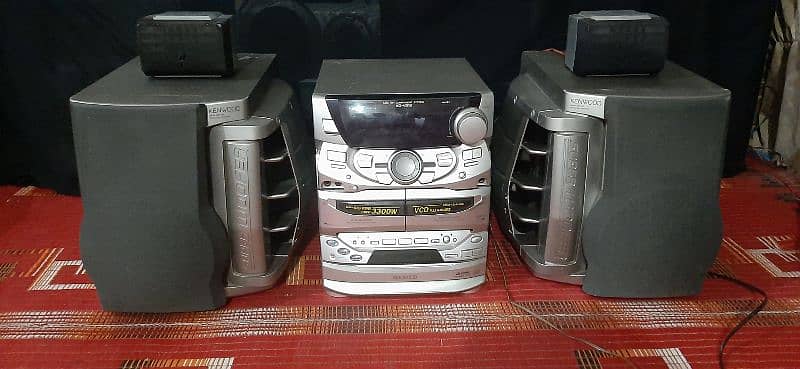 kenwod hifi stereo sound system new condition rome sheking sound 3