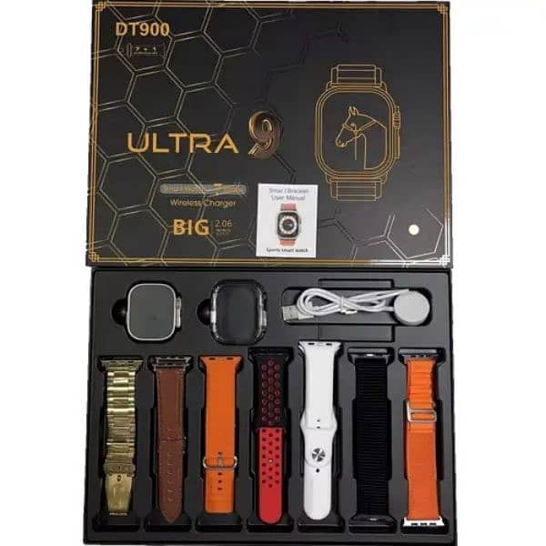 Dt900 Ultra Smart Watch 49mm Display Smart Watch (RANDOM COLOUR) 0