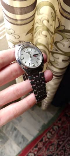 Seiko 5 automatic watch full stainless steel