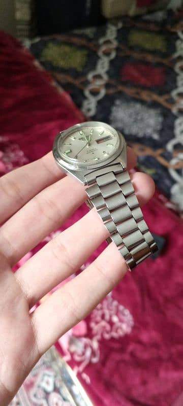 Seiko 5 automatic watch full stainless steel 1