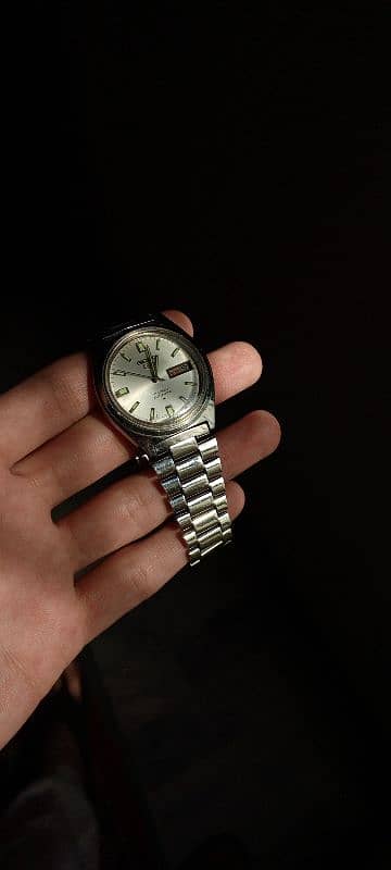 Seiko 5 automatic watch full stainless steel 4