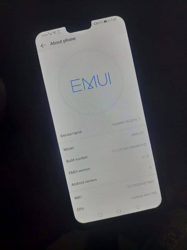 Huawei y9 2019.64GB . 4GB ram 6