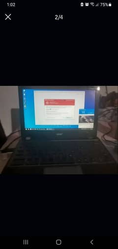 Acer c740 windows 10 running